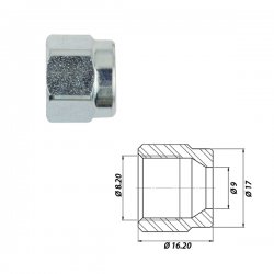 Гайка для термопластиковой трубки ?6-M14x1