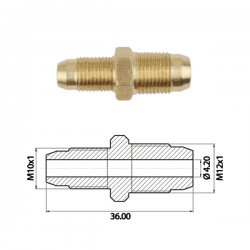 Переходник  M10x1 / M12x1