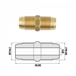 Переходник M14x1 / M14x1
